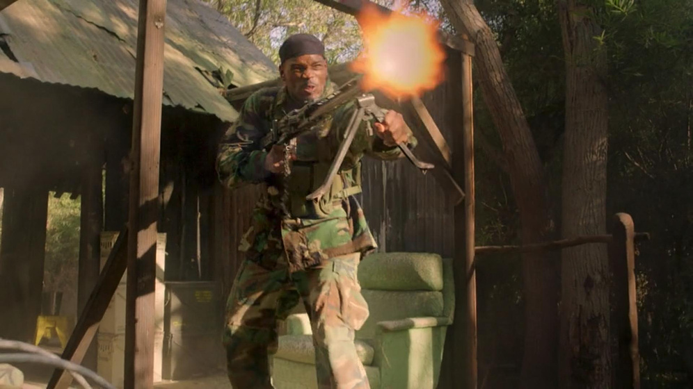 Gene Freeman en The Mercenary