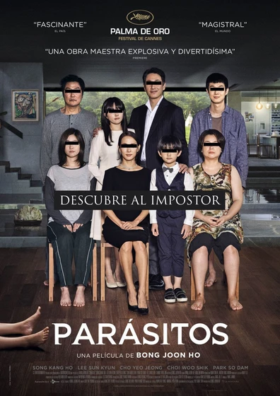 Imagen de parasitos (Cartel español)