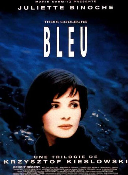 Imagen de Tres Colores: Azul (Poster francés)