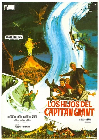 Poster de Los Hijos del Capitán Grant
