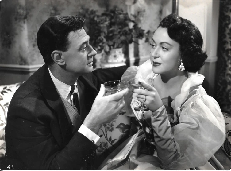 Luis Sandrini y Mercedes Serrano en maldicion-gitana