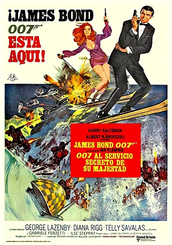 Poster de 007 Al Servicio de su Majestad