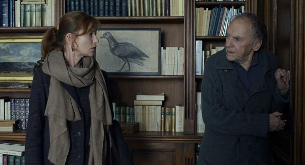 Isabelle Huppert y Jean-Louis Trintignant en Amor