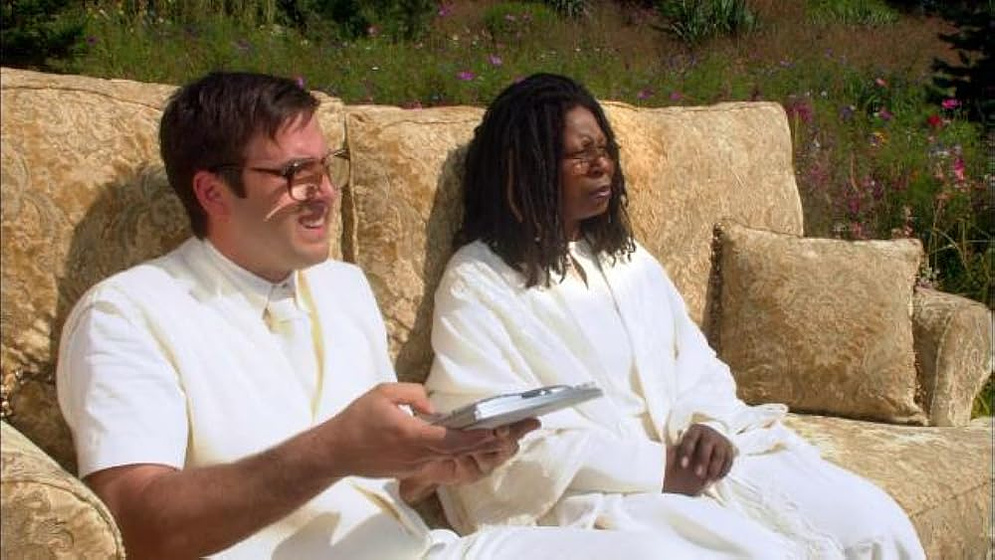 David Arquette y Whoopi Goldberg en los-telenecos-en-navidad