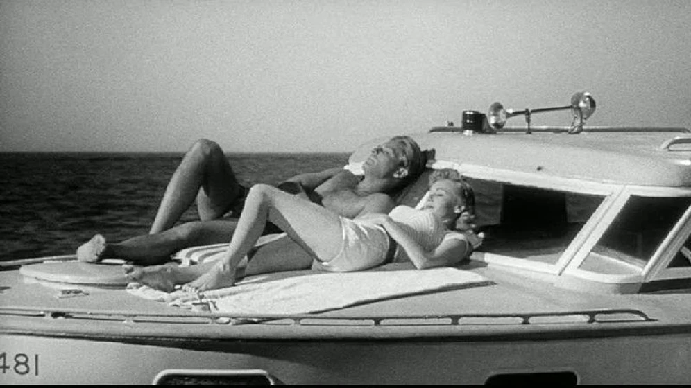Grant Williams y April Kent en El Increible Hombre Menguante