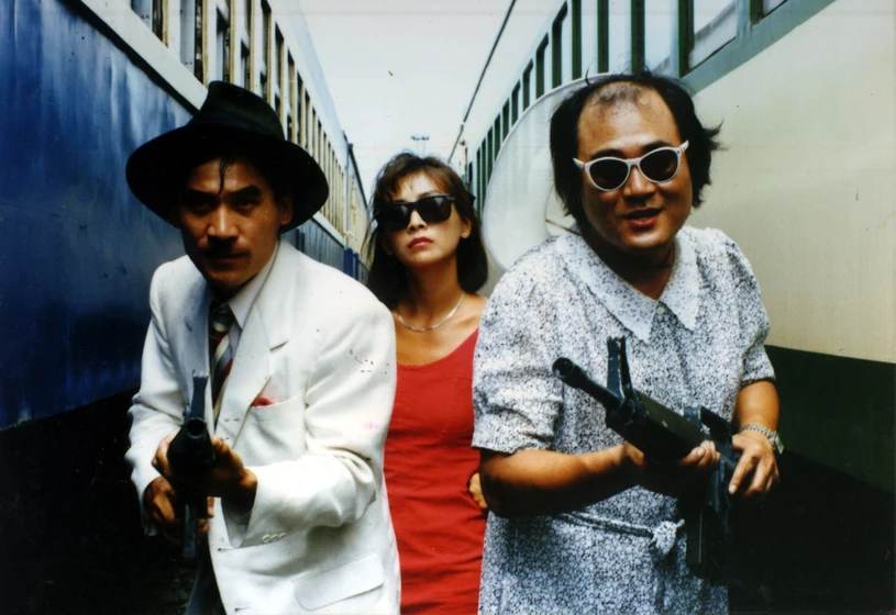 Sung-kee Ahn, Sin-Hye Hwang y Bae Chang-ho en gagman