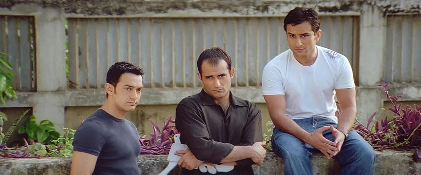 Saif Ali Khan, Aamir Khan y Akshaye Khanna en do-your-thing