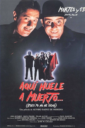 Poster de Aquí huele a muerto... (¡pues yo no he sido!)