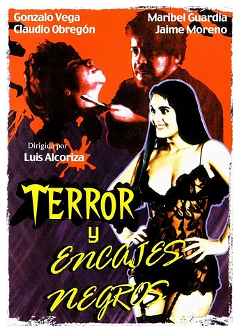 Poster de Terror y Encajes negros