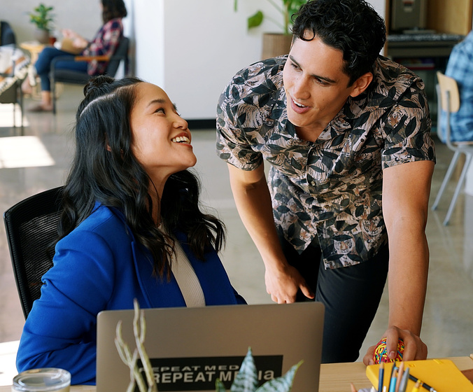 Sylvia Kwan y Ryan Malaty en Los Deseos de Toda una Vida