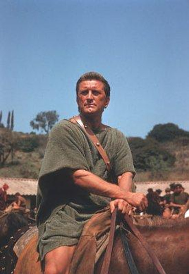 Kirk Douglas en Espartaco