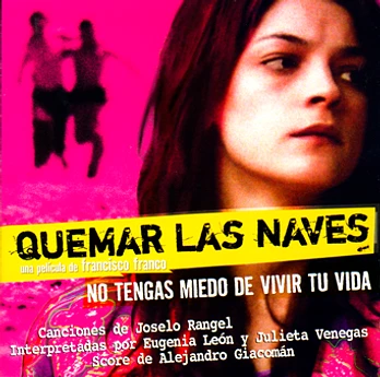 Carátula de la banda de sonido de Quemar las Naves