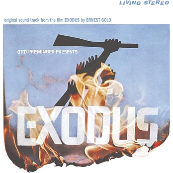 Carátula de la banda de sonido de Éxodo