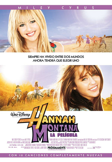 Imagen de Hannah Montana. La Película (Cartel)