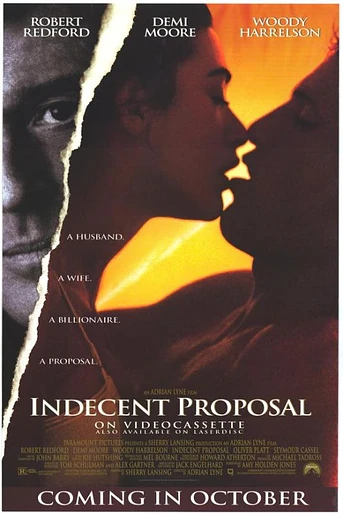 Poster de Una proposición indecente