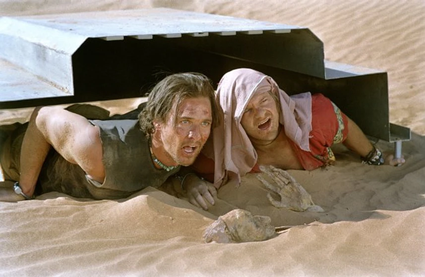 Steve Zahn y Matthew McConaughey en Sahara