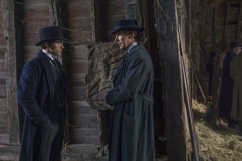 Benedict Cumberbatch y Tom Holland [X] en La Guerra de las Corrientes
