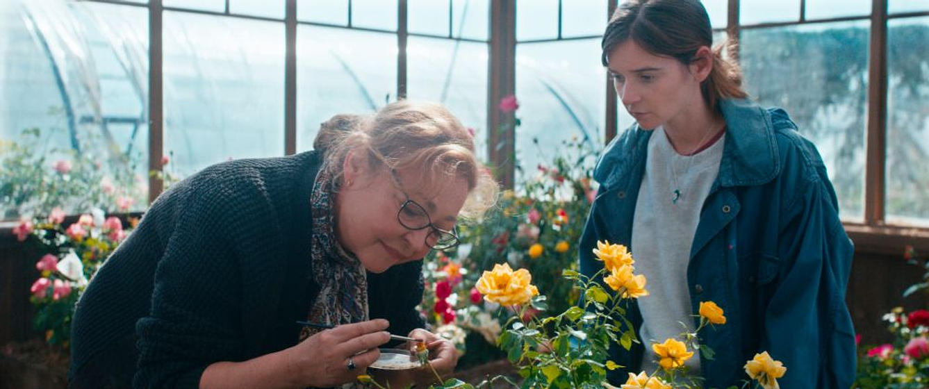Catherine Frot y Marie Petiot en Entre Rosas
