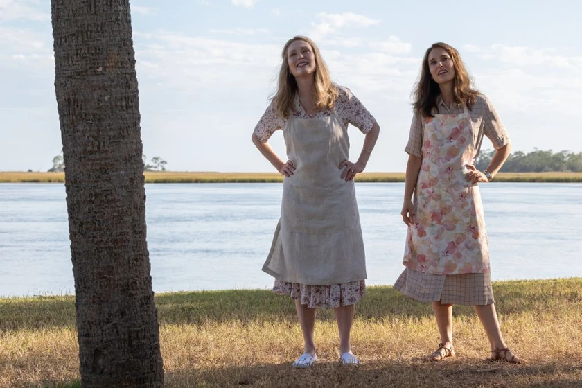 Julianne Moore y Natalie Portman en secretos-de-un-escandalo