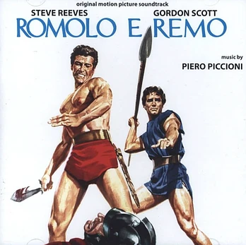 Carátula de la banda de sonido de Rómulo y Remo