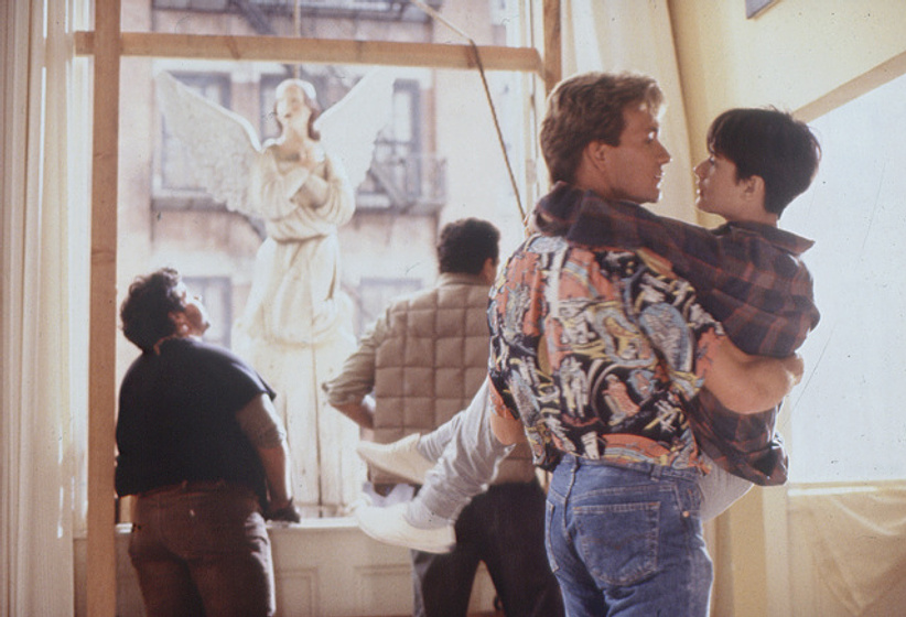 Demi Moore y Patrick Swayze en Ghost, más allá del Amor