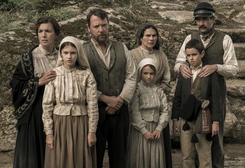 Lúcia Moniz, Stephanie Gil, Marco D'Almeida y Jorge Lamelas en fatima-la-pelicula