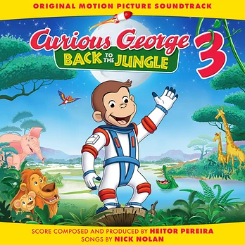 Carátula de la banda de sonido de Jorge El Curioso 3: Vuelta a la Jungla
