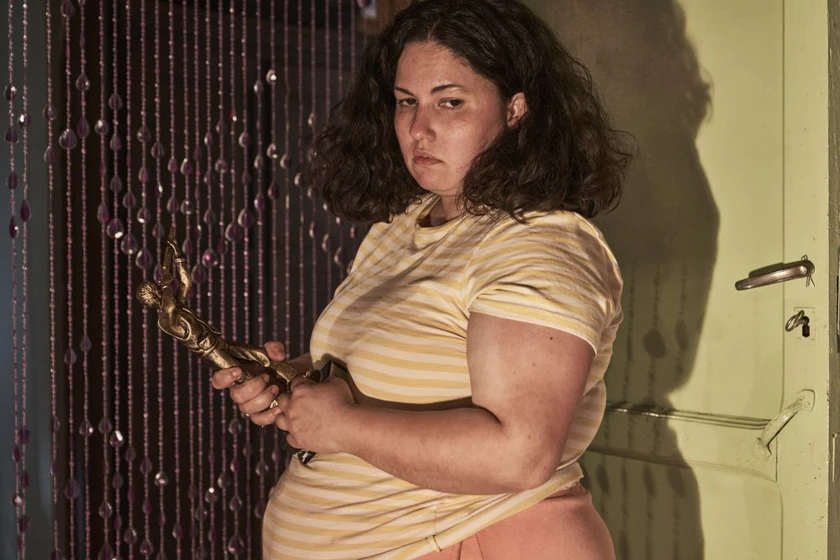 Laura Galán en Cerdita