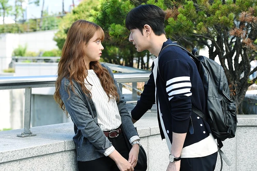 Oh Yeon-seo y Park Hae-jin en cheese-in-the-trap