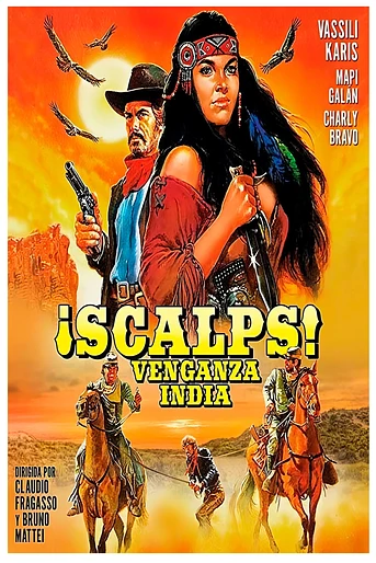 Poster de Scalps, Venganza India