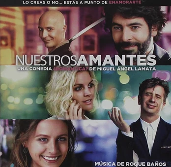 Carátula de la banda de sonido de Nuestros Amantes