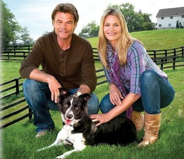 Natasha Henstridge y Harry Hamlin en Toda una Vida Juntos