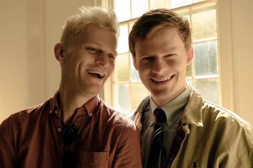Lucas Hedges y David Joseph Craig en Identidad Borrada