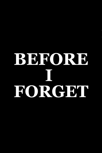 Poster de Before I Forget