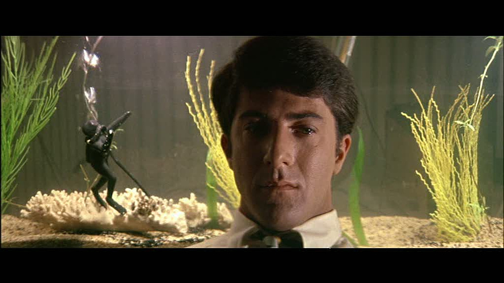 Dustin Hoffman en El Graduado