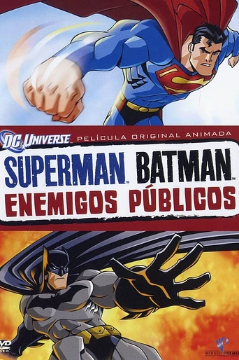 Poster de Superman y Batman: Enemigos Públicos