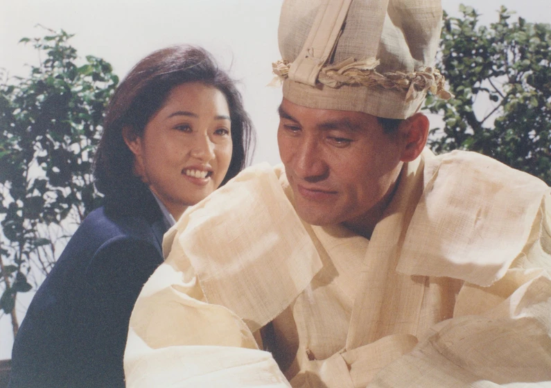 Sung-kee Ahn y Oh Jung-hae en festival-1996