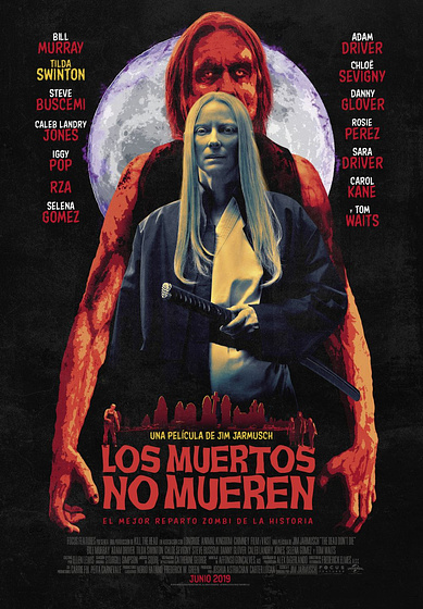 Imagen de Los Muertos no mueren (Cartel personajes español)