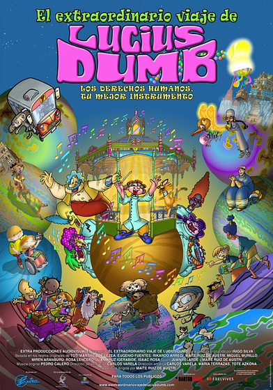 Imagen de El Extraordinario Viaje De Lucius Dumb (Cartel español)