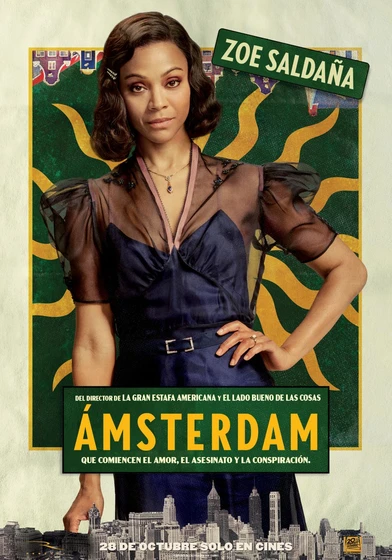 Imagen de Amsterdam (Cartel personajes español)