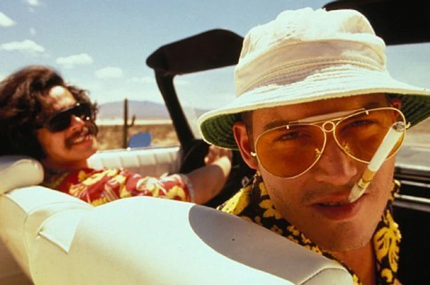 Johnny Depp y Benicio Del Toro en miedo-y-asco-en-las-vegas