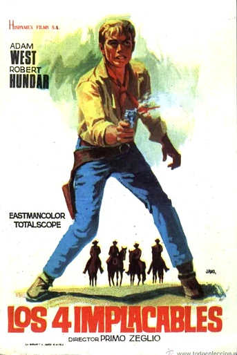 Poster de Los Cuatro Implacables