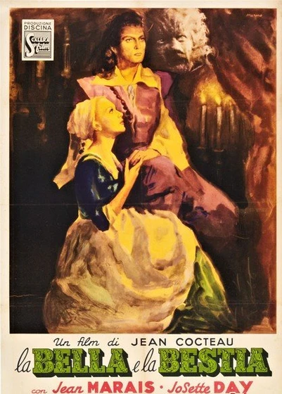 Imagen de la-bella-y-la-bestia-1946 (Poster español)