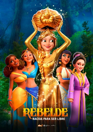 Imagen de rebelde-nacida-para-ser-libre (Cartel español)
