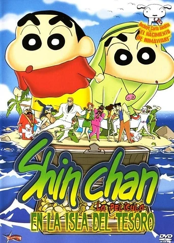 Poster de Shin Chan En La Isla Del Tesoro