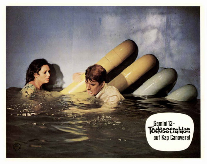 Diana Lorys y Anthony Eisley en operacion-goldman