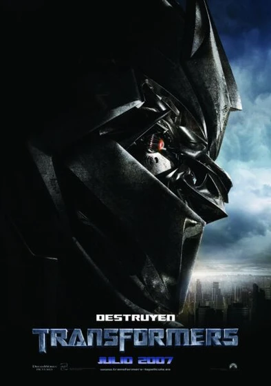 Imagen de transformers (Cartel Megatron)