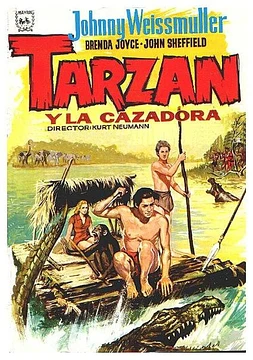 poster of movie Tarzán y la cazadora