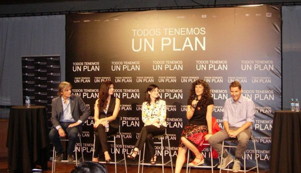 Viggo Mortensen, Soledad Villamil, Javier Godino, Sofía Gala y Ana Piterbarg en Todos Tenemos un Plan (Photocall en Madrid. Septiembre 2012)