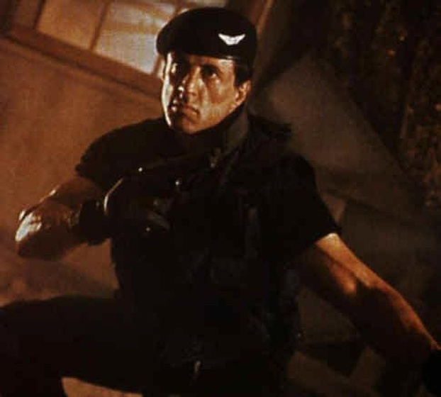 Sylvester Stallone en Demolition Man